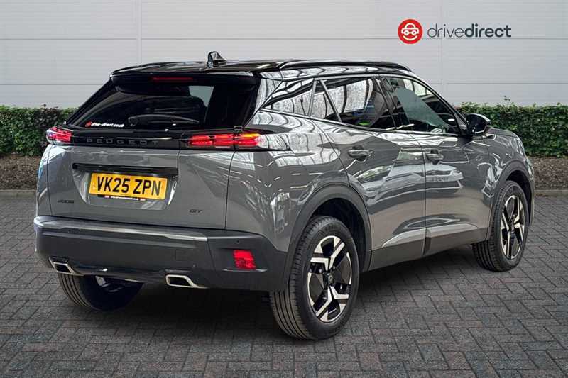 Peugeot 2008 1.2 Puretech Gt Suv Eat Euro 6 Ss 1 VK25ZPN Grey #3