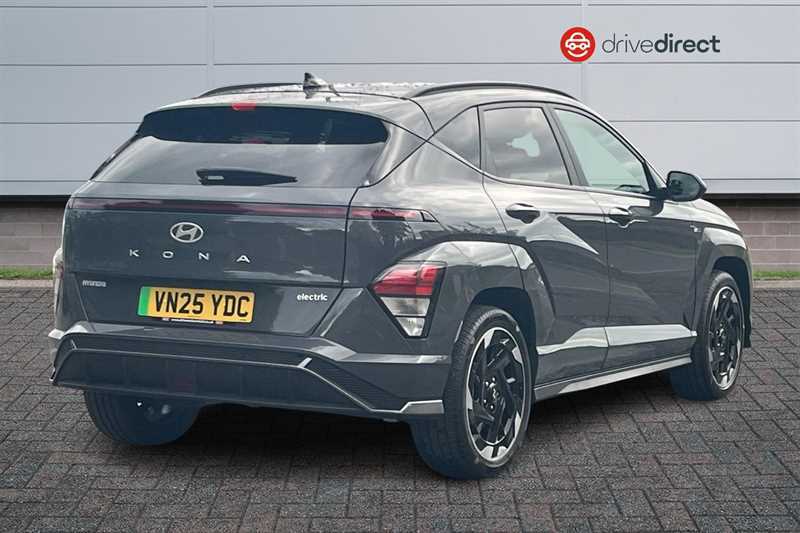 Hyundai Kona 65.4Kwh N Line Suv 218 Ps VN25YDC Grey #3