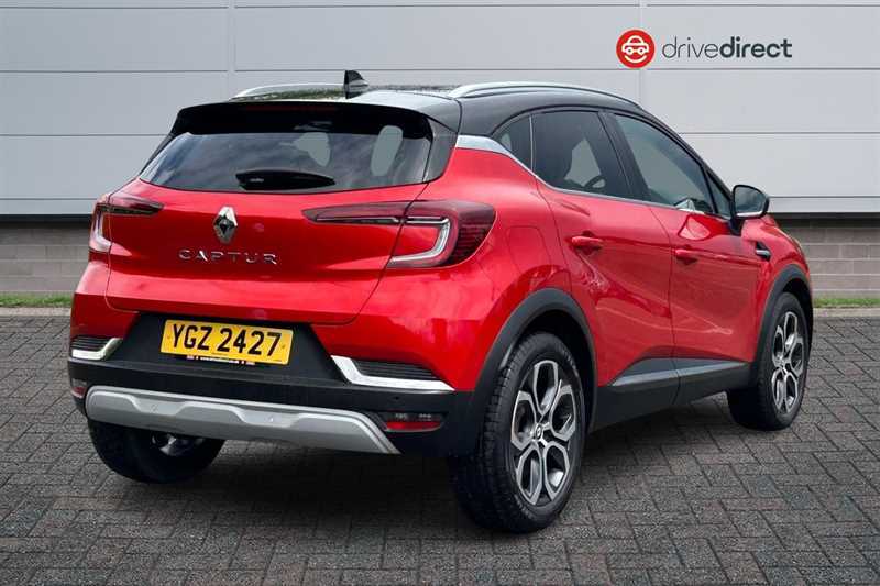 Renault Captur 1.0 Tce Techno Suv Euro 6 Ss YGZ2427 Red #3