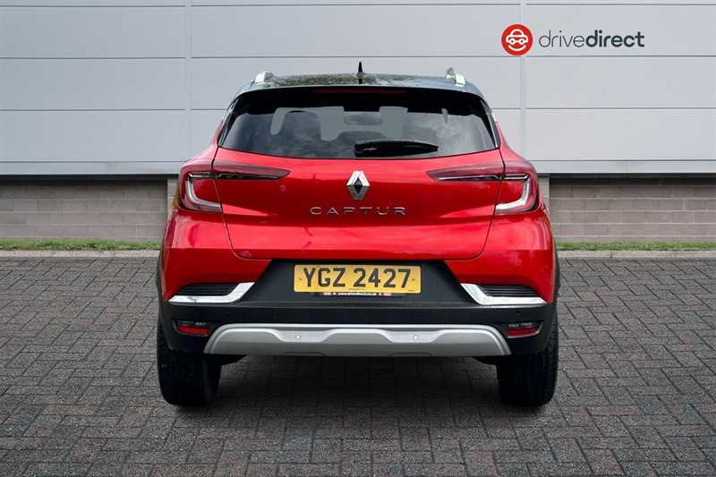 Renault Captur 1.0 Tce Techno Suv Euro 6 Ss YGZ2427 Red #4