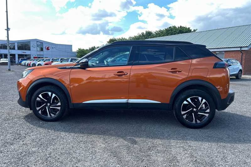 Peugeot 2008 1.2 Puretech Gt Suv Eat Euro 6 Ss 1 BJ23NWG Orange #3