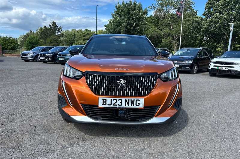 Peugeot 2008 1.2 Puretech Gt Suv Eat Euro 6 Ss 1 BJ23NWG Orange #2