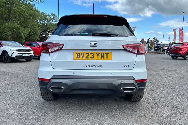 Seat Arona 1.0 Tsi Fr Sport Suv Dsg Euro 6 Ss BV23YMT White #4