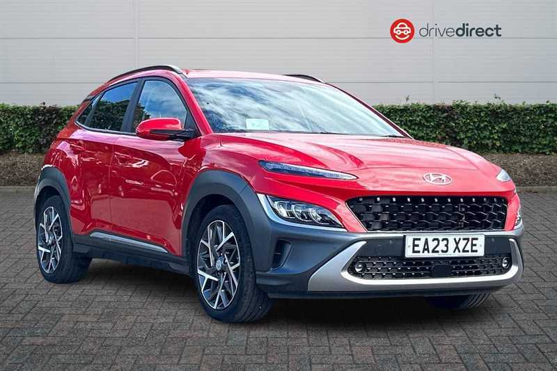 Hyundai Kona 1.6 H-gdi Ultimate Suv Hybrid Dct Euro Red