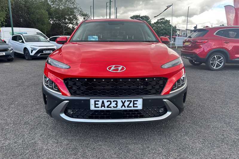Hyundai Kona 1.6 H-gdi Ultimate Suv Hybrid Dct Euro EA23XZE Red #2