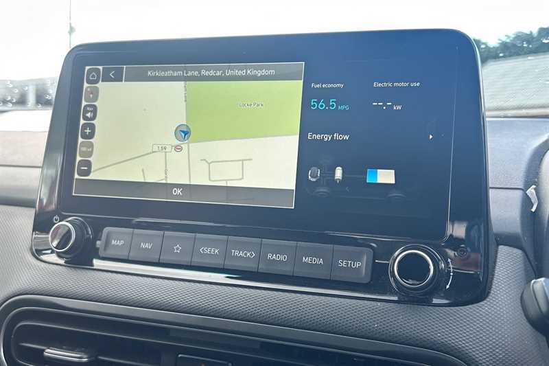 Hyundai Kona 1.6 H-gdi Ultimate Suv Hybrid Dct Euro EA23XZE Red #6