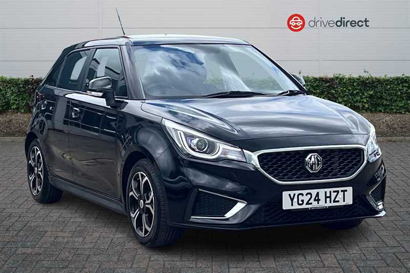 MG MG3 1.5 Vti-tech Exclusive Nav Hatchback Ma Black