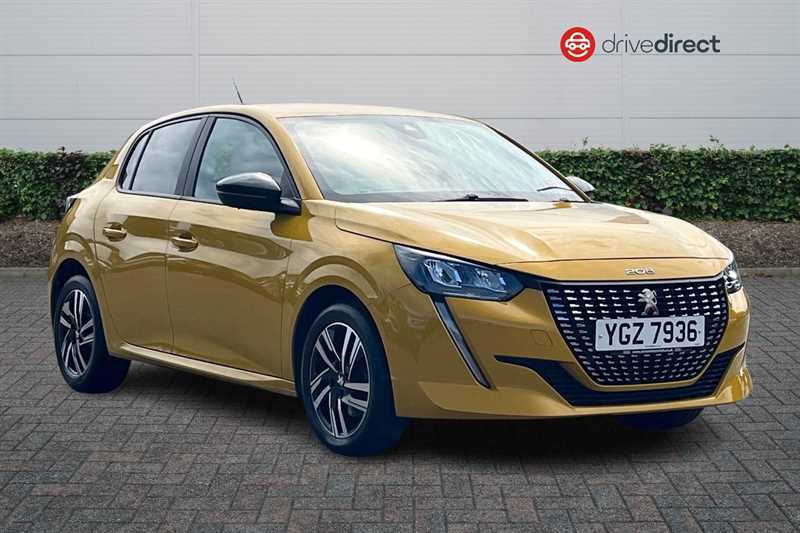 Peugeot 208 1.2 Puretech Active Premium Hatchback Yellow