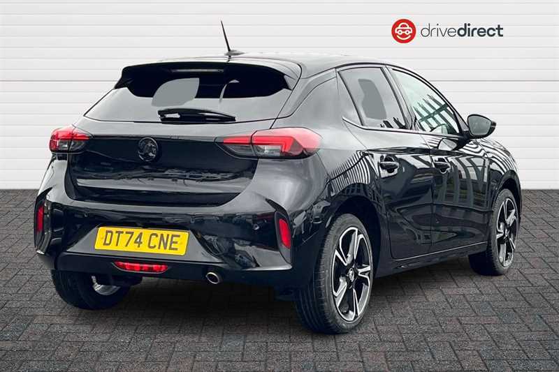 Vauxhall Corsa 1.2 Turbo Gs Hatchback Euro 6 S DT74CNE Black #3