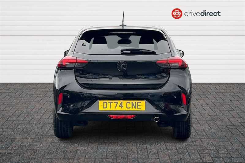 Vauxhall Corsa 1.2 Turbo Gs Hatchback Euro 6 S DT74CNE Black #4