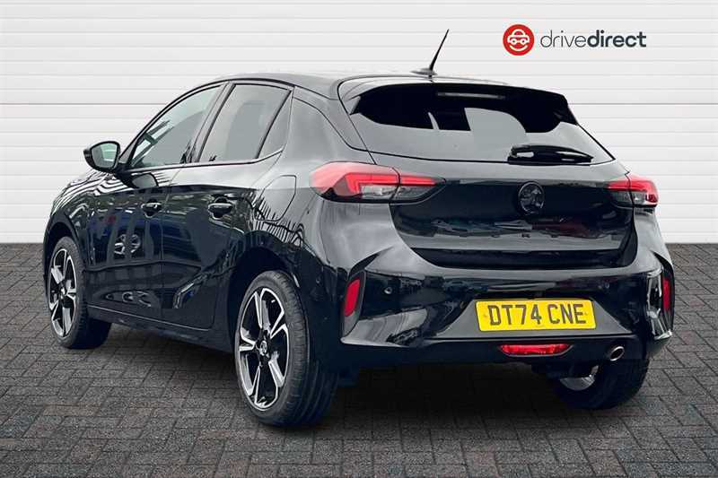 Vauxhall Corsa 1.2 Turbo Gs Hatchback Euro 6 S DT74CNE Black #5