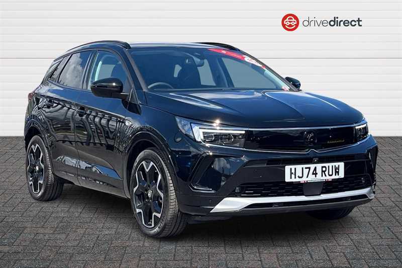 Vauxhall Grandland 1.2 Ultimate Suv Hybrid E-dct Euro 6 S Black