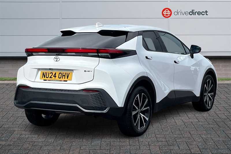 Toyota C-Hr 1.8 Vvt-h Design Suv Hybrid Cvt Euro 6 NU24OHV White #3