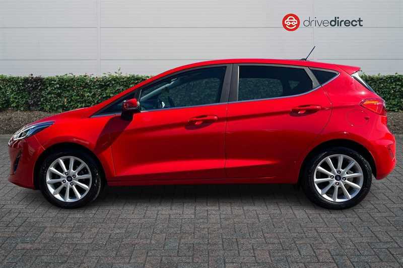 Ford Fiesta 1.0T Ecoboost Mhev Titanium Hatchback M WM70VSE Red #6