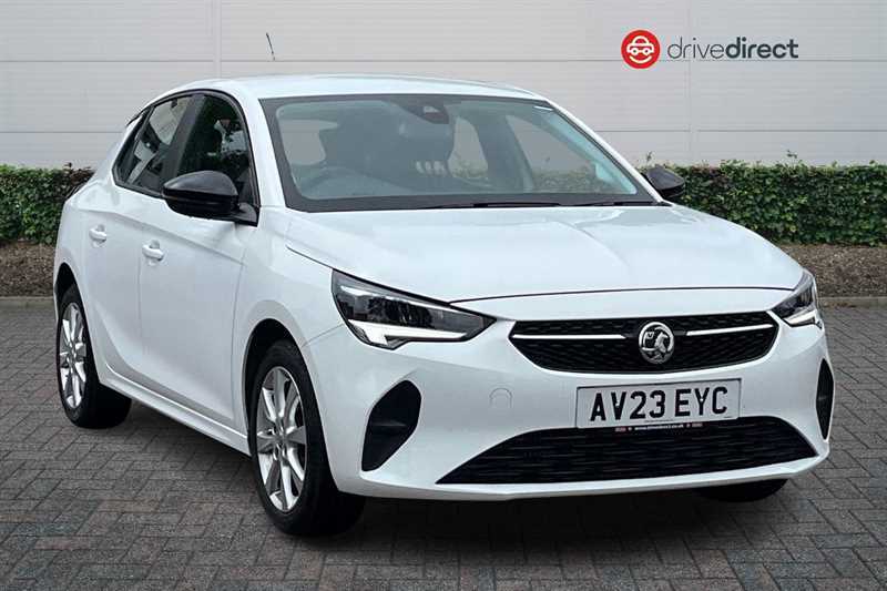 Vauxhall Corsa 1.2 Turbo Design Hatchback Euro 6 White