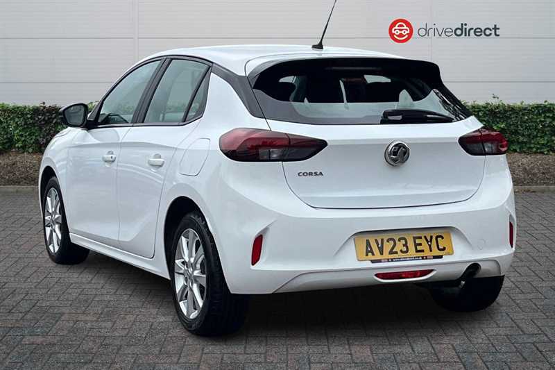 Vauxhall Corsa 1.2 Turbo Design Hatchback Euro 6 White #5