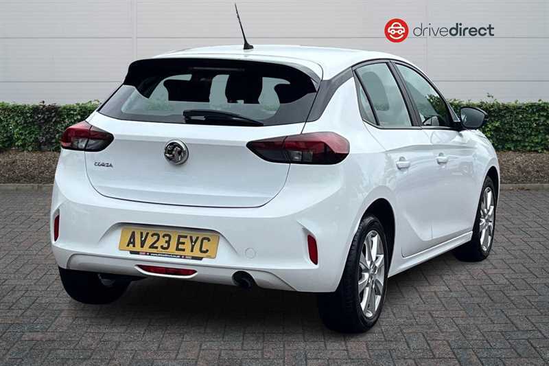 Vauxhall Corsa 1.2 Turbo Design Hatchback Euro 6 White #3