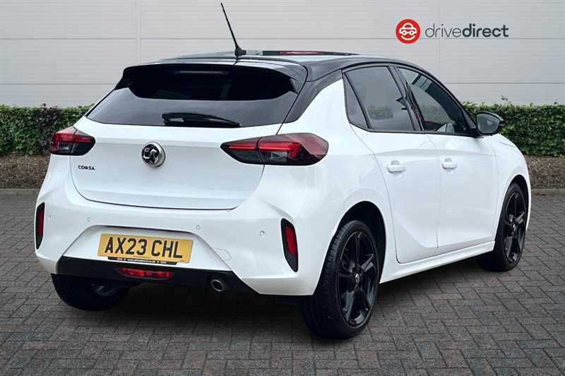 Vauxhall Corsa 1.2 Turbo Gs Hatchback Euro 6 S White #3
