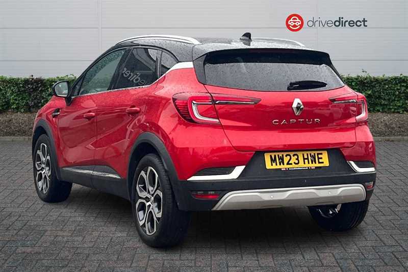 Renault Captur 1.0 Tce Techno Suv Euro 6 Ss MW23HWE Red #5