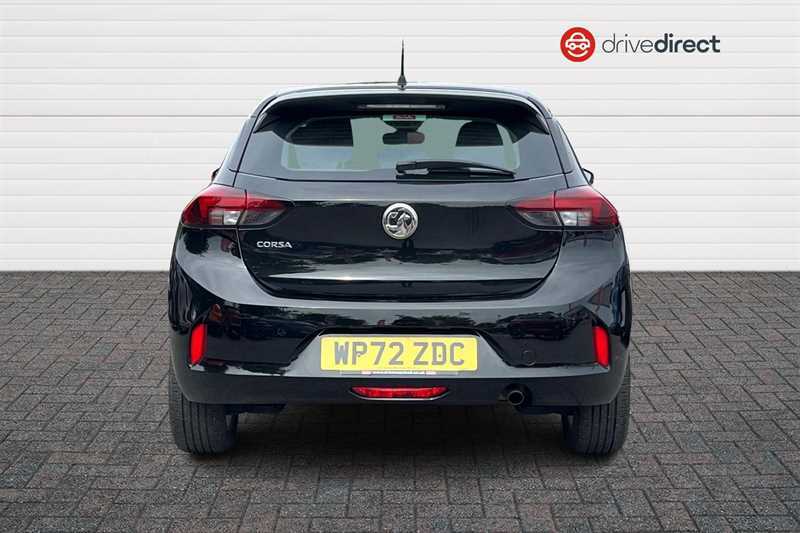 Vauxhall Corsa 1.2 Turbo Design Hatchback Euro WP72ZDC Black #4