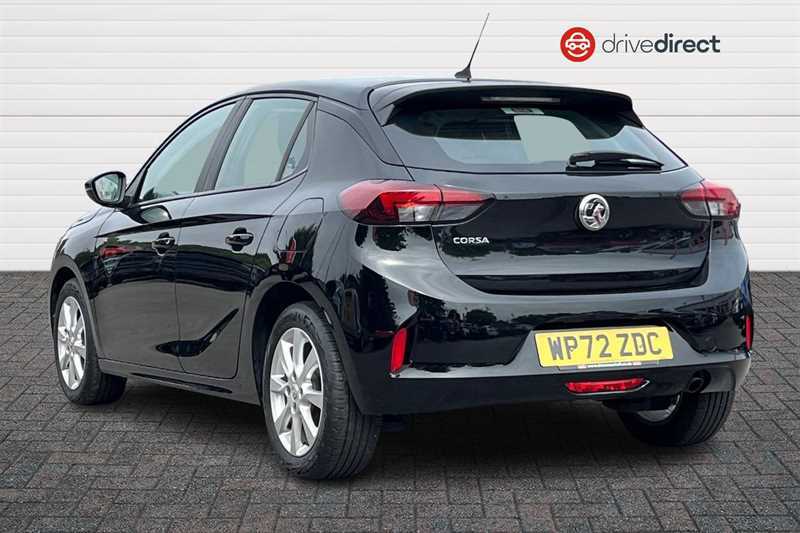 Vauxhall Corsa 1.2 Turbo Design Hatchback Euro WP72ZDC Black #5