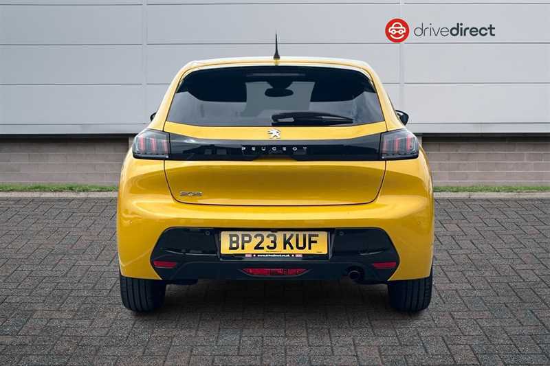Peugeot 208 1.2 Puretech Allure Premium Hatchback BP23KUF Yellow #4