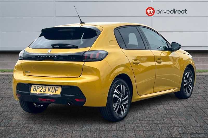 Peugeot 208 1.2 Puretech Allure Premium Hatchback BP23KUF Yellow #3