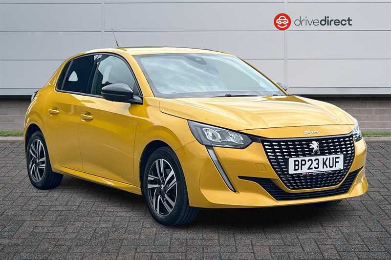 Peugeot 208 1.2 Puretech Allure Premium Hatchback Yellow