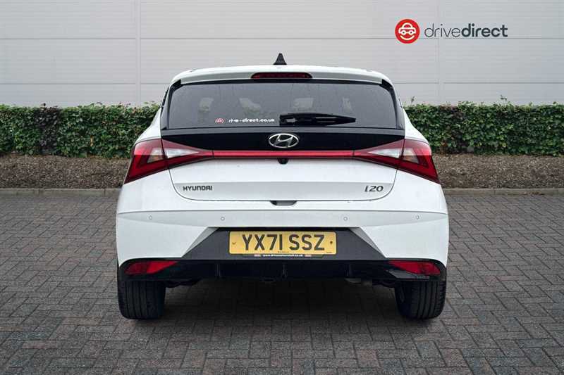 Hyundai I20 1.0 T-gdi Mhev Premium Hatchback Hybrid YX71SSZ White #4