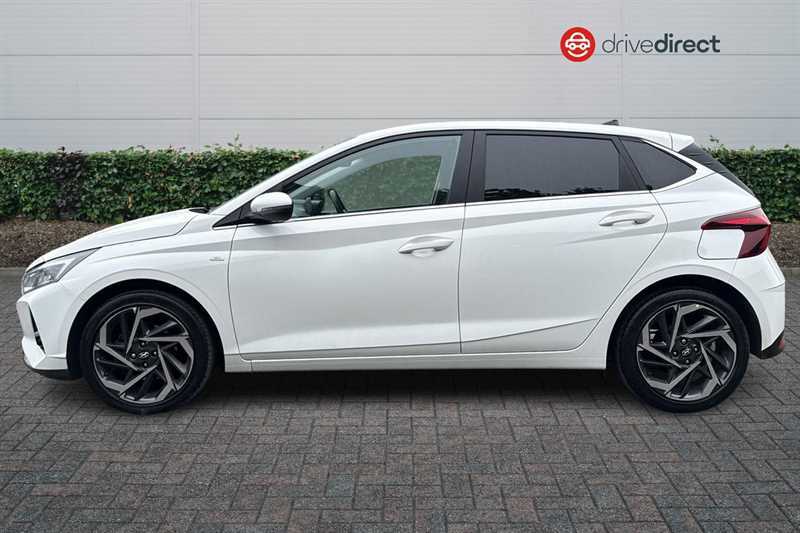 Hyundai I20 1.0 T-gdi Mhev Premium Hatchback Hybrid YX71SSZ White #6