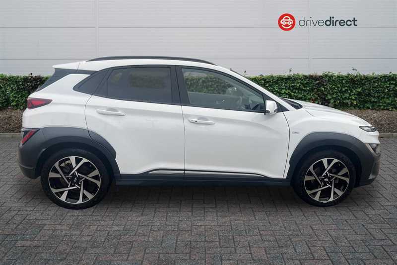Hyundai Kona 1.0 T-gdi Mhev Premium Suv Hybrid Manua White #2