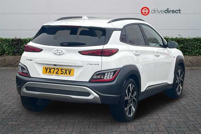 Hyundai Kona 1.0 T-gdi Mhev Premium Suv Hybrid Manua White #3