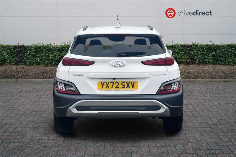 Hyundai Kona 1.0 T-gdi Mhev Premium Suv Hybrid Manua White #4