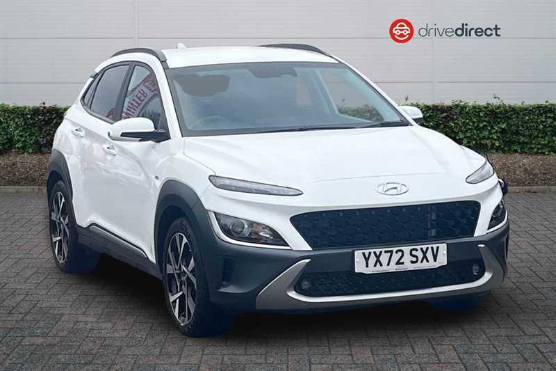 Hyundai Kona 1.0 T-gdi Mhev Premium Suv Hybrid Manua White
