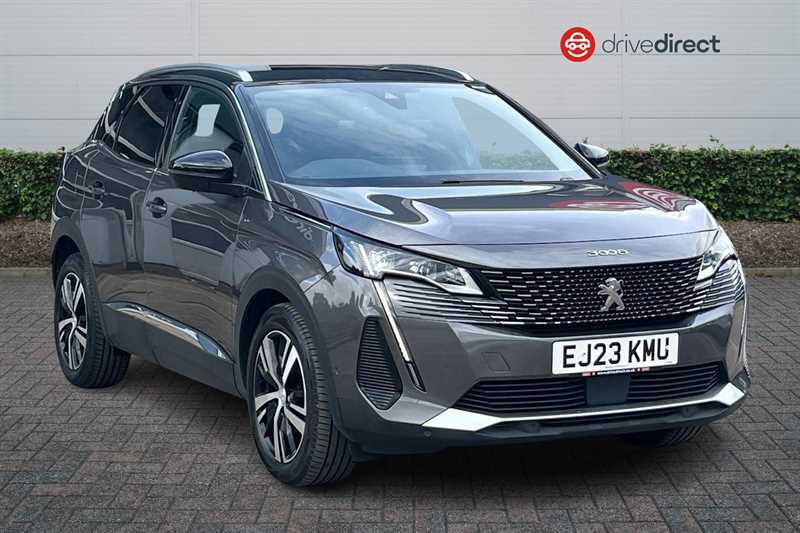 Peugeot 3008 1.2 Puretech Gt Suv Eat Euro 6 Ss 1 Grey