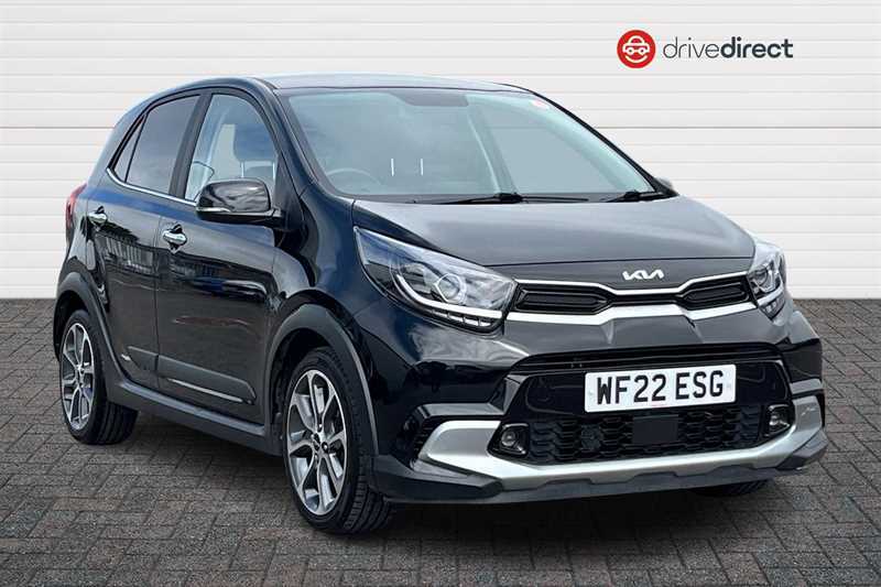 Kia Picanto 1.0 Dpi X-line S Hatchback Amt Euro 6 WF22ESG Black