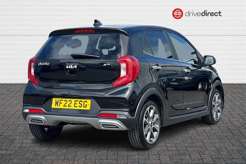 Kia Picanto 1.0 Dpi X-line S Hatchback Amt Euro 6 WF22ESG Black #3