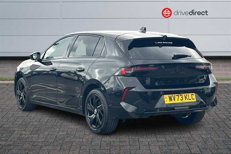 Vauxhall Astra 1.2 Turbo Gs Hatchback Euro 6 S WV73KLC Black #5
