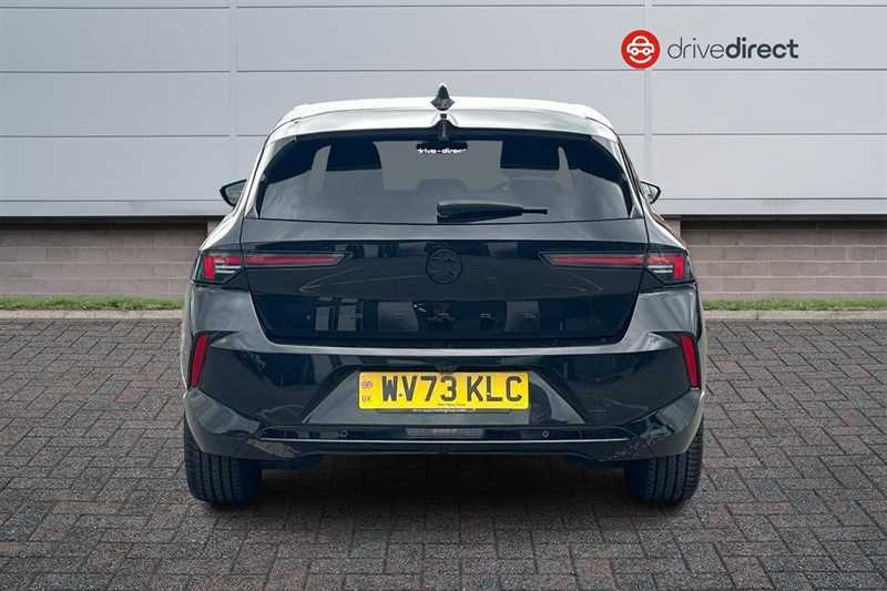 Vauxhall Astra 1.2 Turbo Gs Hatchback Euro 6 S WV73KLC Black #4