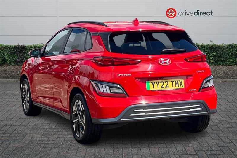 Hyundai Kona 64Kwh Premium Suv 10.5Kw Charge Red #5