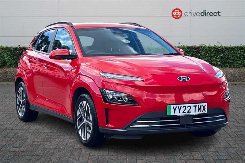Hyundai Kona 64Kwh Premium Suv 10.5Kw Charge Red