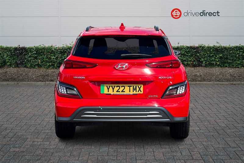 Hyundai Kona 64Kwh Premium Suv 10.5Kw Charge Red #4