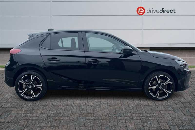 Vauxhall Corsa 1.2 Turbo Ultimate Hatchback Eur DN25ZUD Black #2