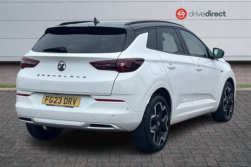 Vauxhall Grandland 1.2 Turbo Ultimate Suv Euro 6 S FG23DRV White #3