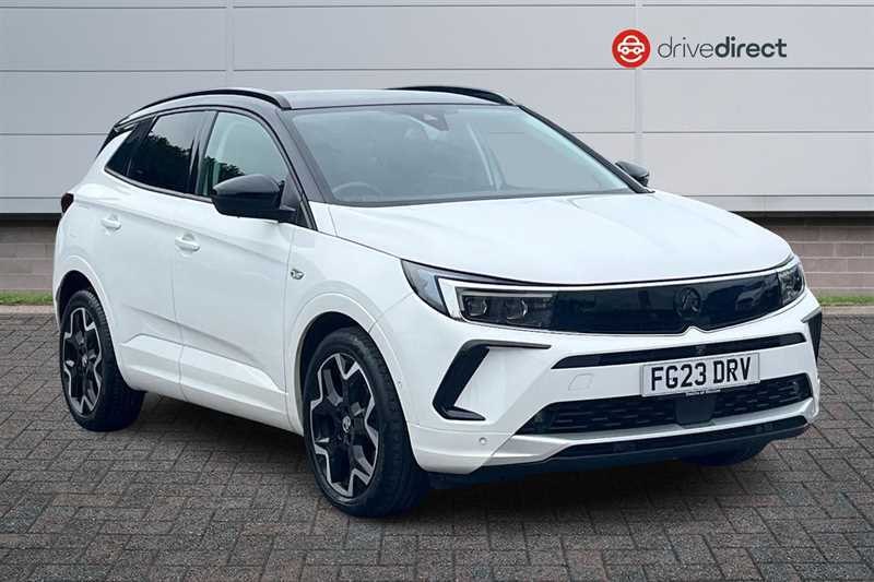 Vauxhall Grandland 1.2 Turbo Ultimate Suv Euro 6 S FG23DRV White