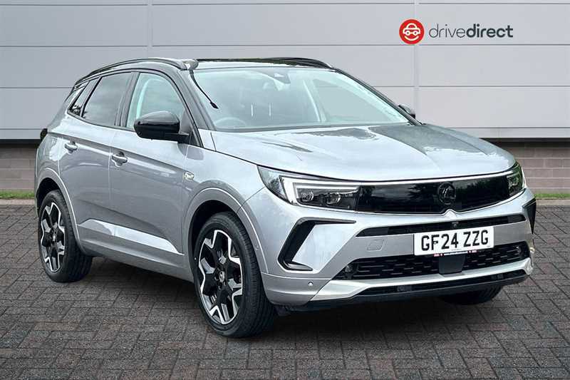 Vauxhall Grandland 1.2 Turbo Ultimate Suv Euro 6 Ss GF24ZZG Grey