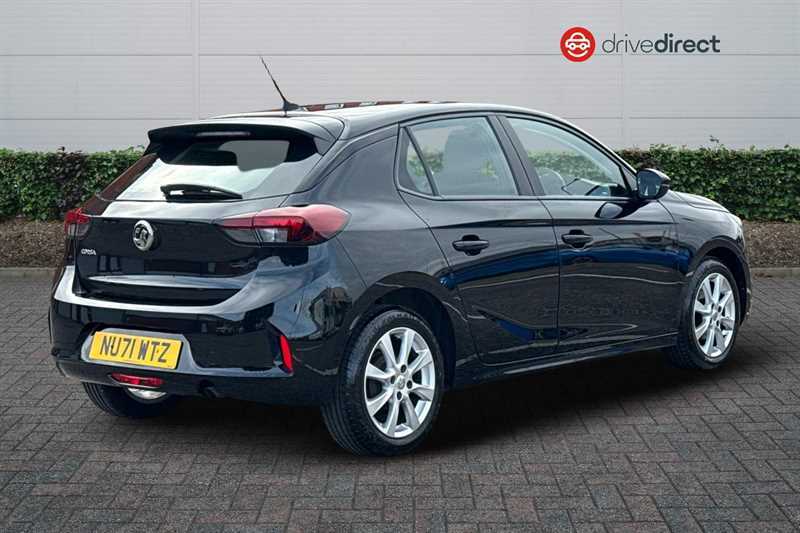 Vauxhall Corsa 1.2 Se Hatchback Euro 6 75 Ps NU71WTZ Black #3