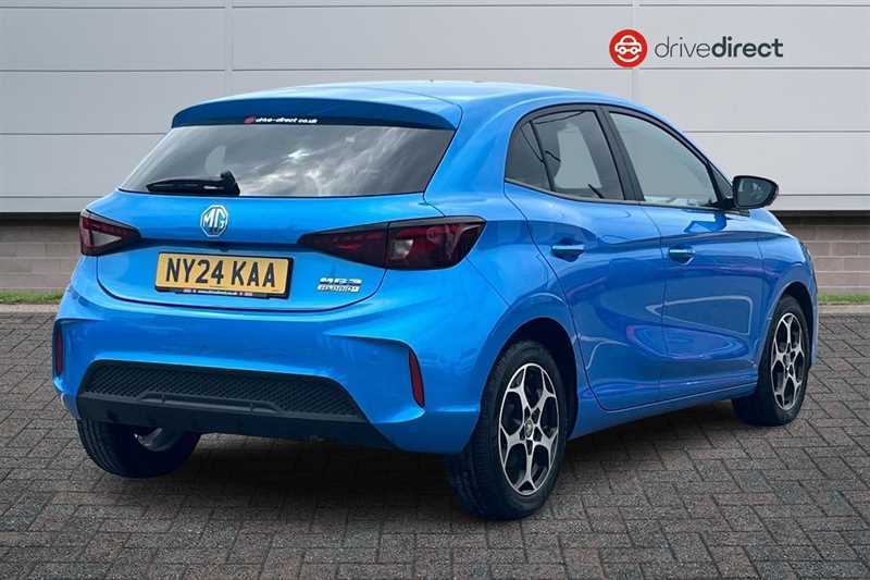 MG MG3 1.5 Hybrid Trophy Hatchback Hybrid Aut NY24KAA Blue #3