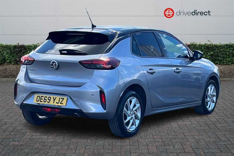 Vauxhall Corsa 1.2 Turbo Sri Premium Hatchback OE69YJZ Grey #3
