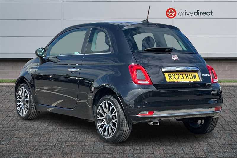 Fiat 500 1.0 Mhev Hatchback Euro 6 Ss RX23KUW Black #5
